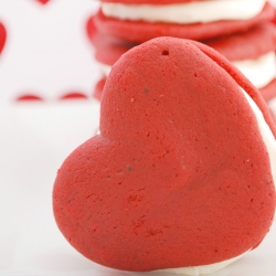 Red Velvet Whoopie Pies