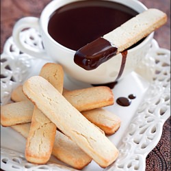 Almond Cookies & Hot Chocolate