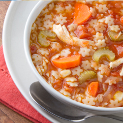 Pasta Soup (Sopa) w/ Chicken