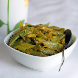 Green Bean Ginger Lemon Curry