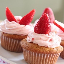 Strawberry Cupcakes