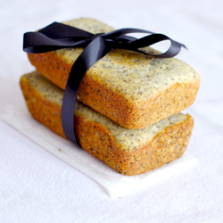 Orange Poppy Seed Loaves