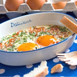 Easy Baked Eggs