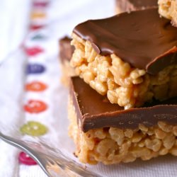 Peanut Butterscotch Crispy Bars