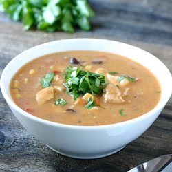 Chicken Enchilada Soup