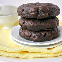 Black Magic Chocolate Mint Cookies