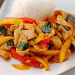 Thai Style Chicken in Sweet Chili