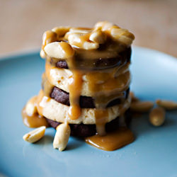 Chocolate Peanut Butter Stacks