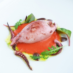 Stuffed Squid with Piquillo Pepper