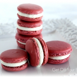 Red Berry Macarons