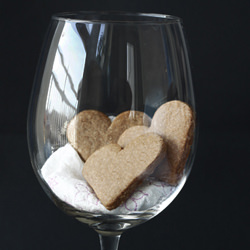 Nutella Heart-Shaped Cookies