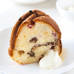 Walnut, Raisin, & Currant Bundt