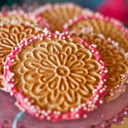 Pizzelle Dessert Display