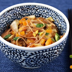 Napa Cabbage & Pepper Soba