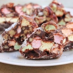 Chocolate Marshmallow Bites