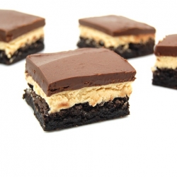 Peanut Butter Truffle Brownies