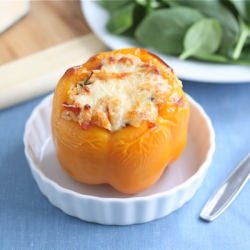 Orzo Stuffed Peppers