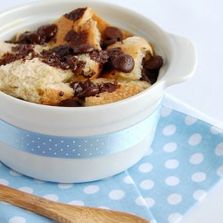 Chocolate Chip Bread Pudding