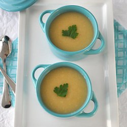 Celery Root and Apple Soup