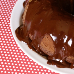 Chocolate Cherry Fudge Bundt