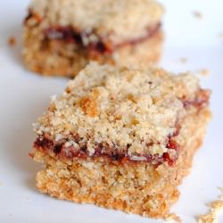 Strawberry Crumb Bars