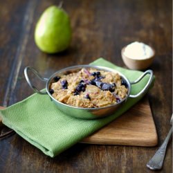 Pear and Prune Crumble