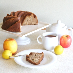 Double Apple Bundt Cake