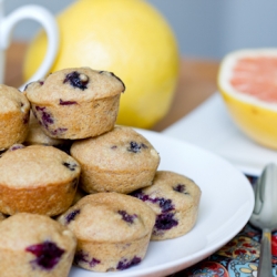 Blueberry Spelt Muffins