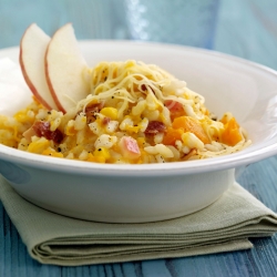 Leerdammer Bacon Risotto