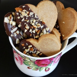 Cinnamon Shortbread Cookies