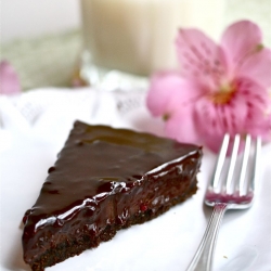 Chocolate Raspberry Tart