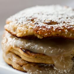 Coconut Cream Pancakes