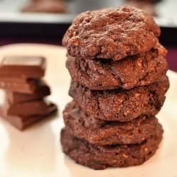 Chocolate Walnut Cookies