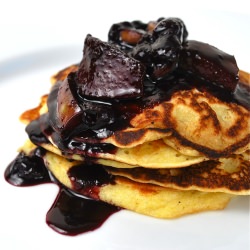 Cornmeal Buttermilk Pancakes