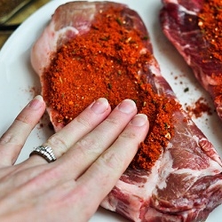 Spice Rubbed Pork Chops