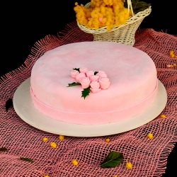 Peach Cream Cake