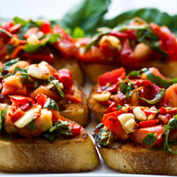 Red Hot Bruschetta