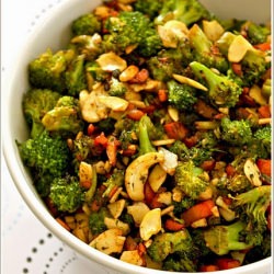 Broccoli, Carrot & Nuts Stir Fry