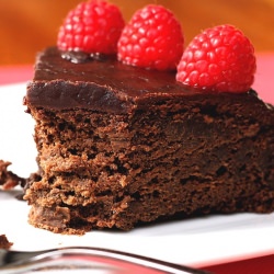 Chocolate Raspberry Pudding Cake