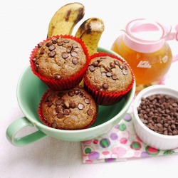 Banana Espresso Muffins