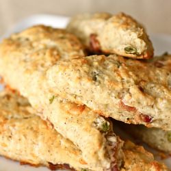 Bacon Cheddar Scones