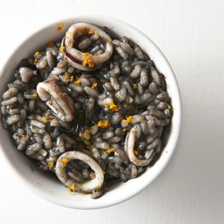 Squid Ink Risotto