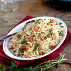 Light Fragrant Vegetable Pulao