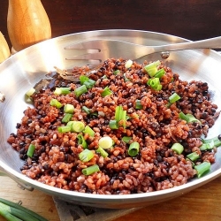 Butanese Rice & Lentil Pilaf