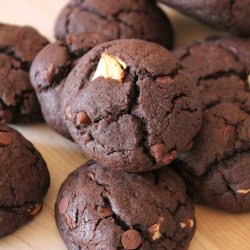 Triple Chocolate Cakey Cookie