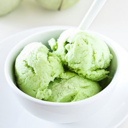 Delicious Green Apple Sorbet