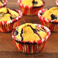 Blueberry Cornbread Muffin