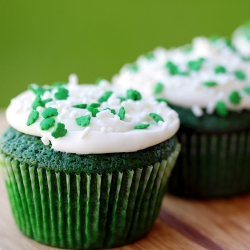 Green Velvet Cupcakes