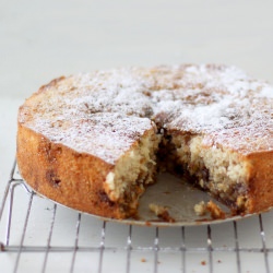 Oatmeal Raisin Coffee Cake