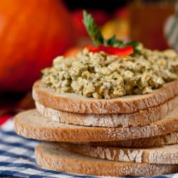 Cilantro Pesto Egg Salad